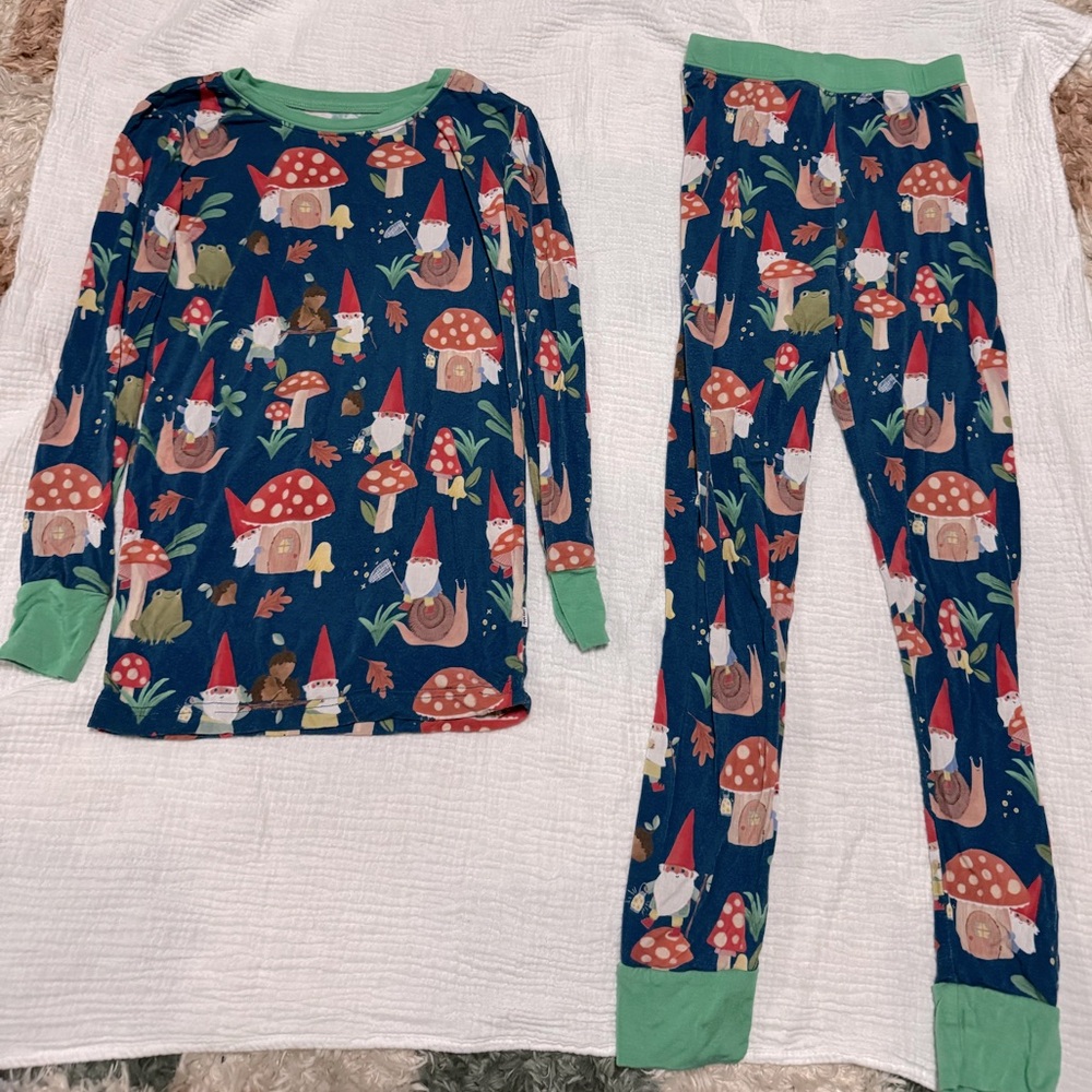 Little Sleepies Gnome Print Pajamas